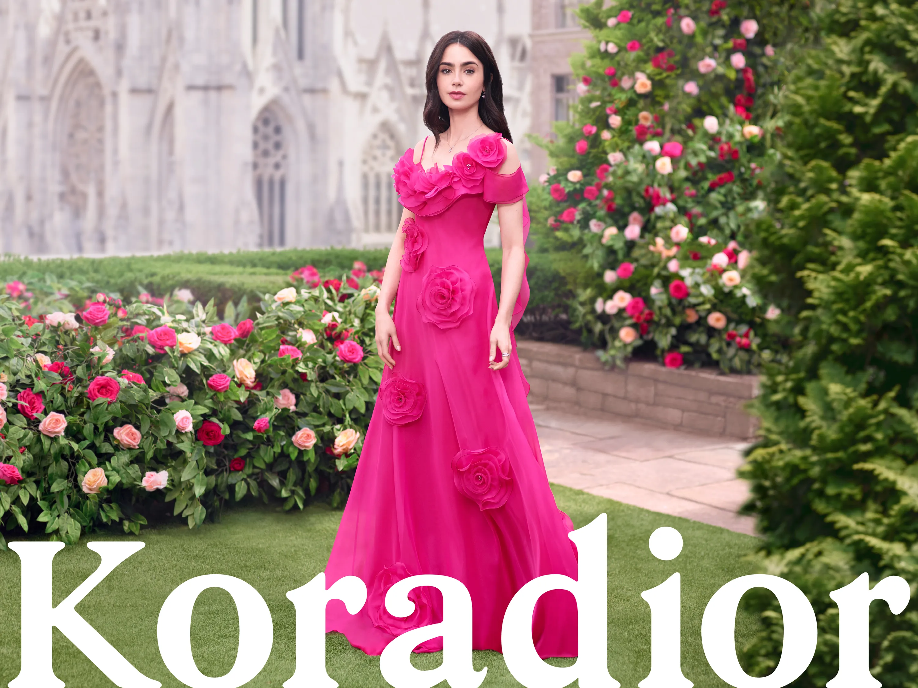 KORADIOR SS 2025 CAMPAIGN WITH ACTRESS LILY COLLINS