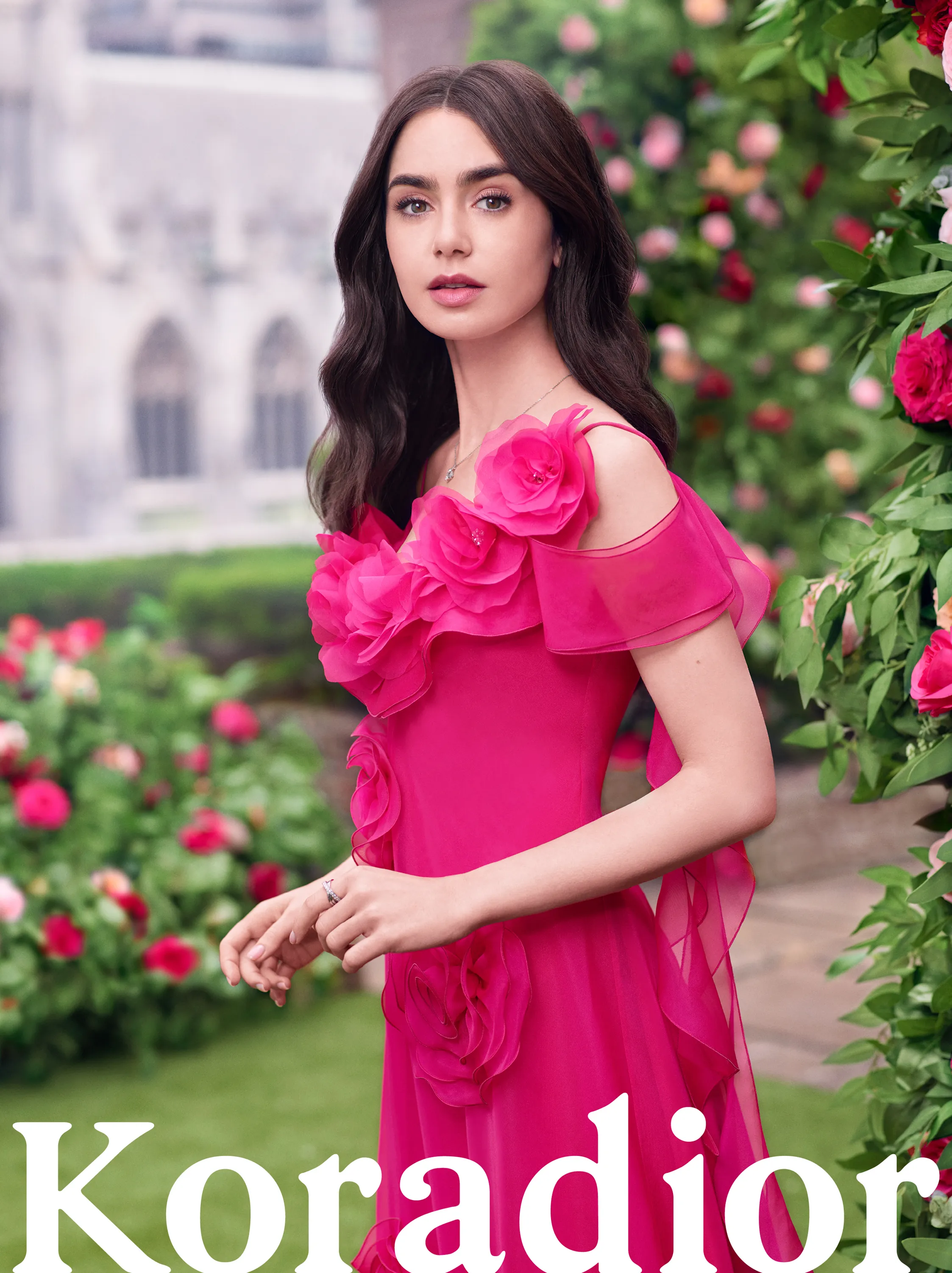 KORADIOR SS 2025 CAMPAIGN WITH ACTRESS LILY COLLINS