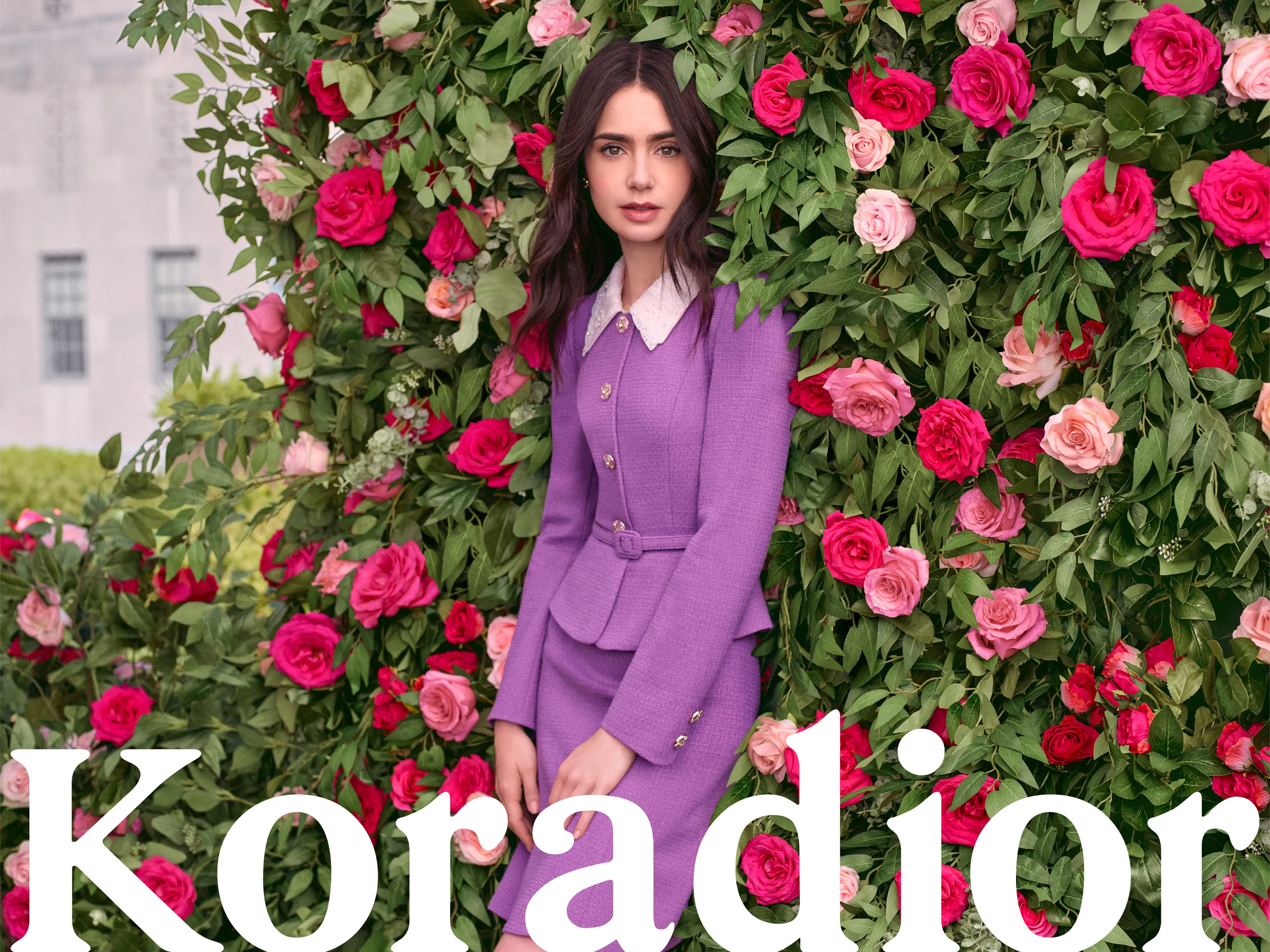 KORADIOR SS 2025 CAMPAIGN WITH ACTRESS LILY COLLINS