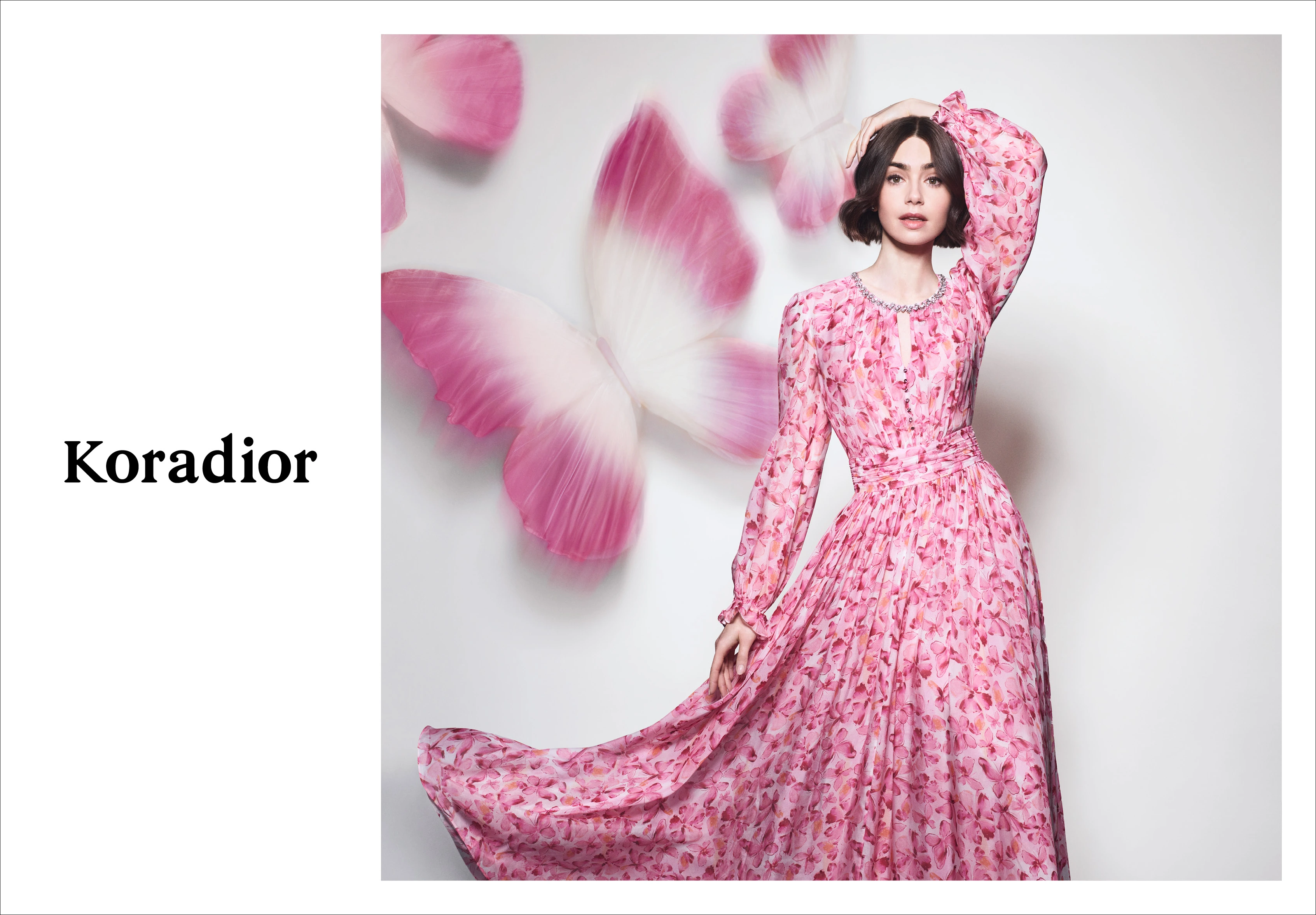 Koradior FW 2025 Campaign with Actress Lily Collins