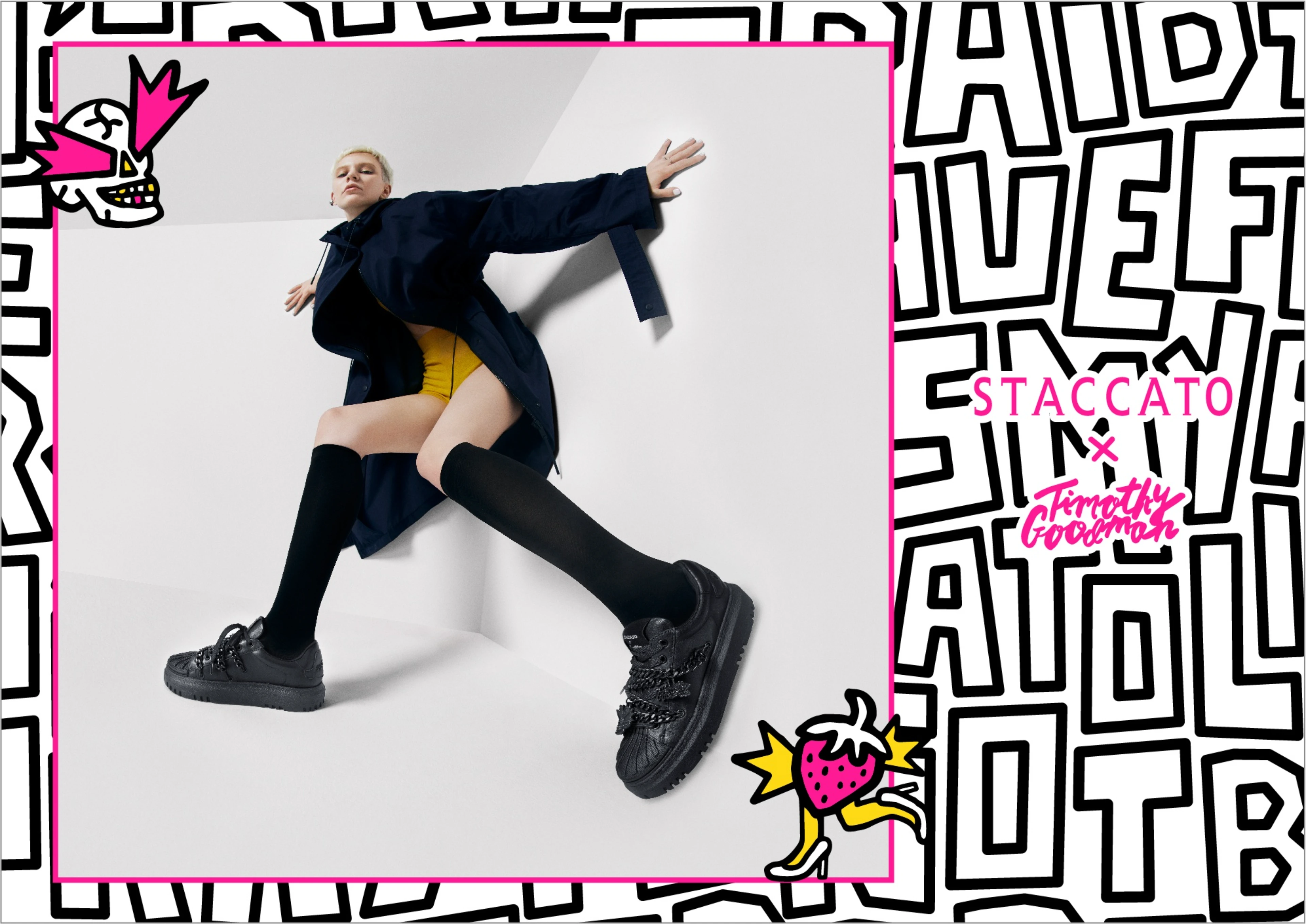 STACCATO X TIMOTHY GOODMAN CAPSULE COLLECTION CAMPAIGN
