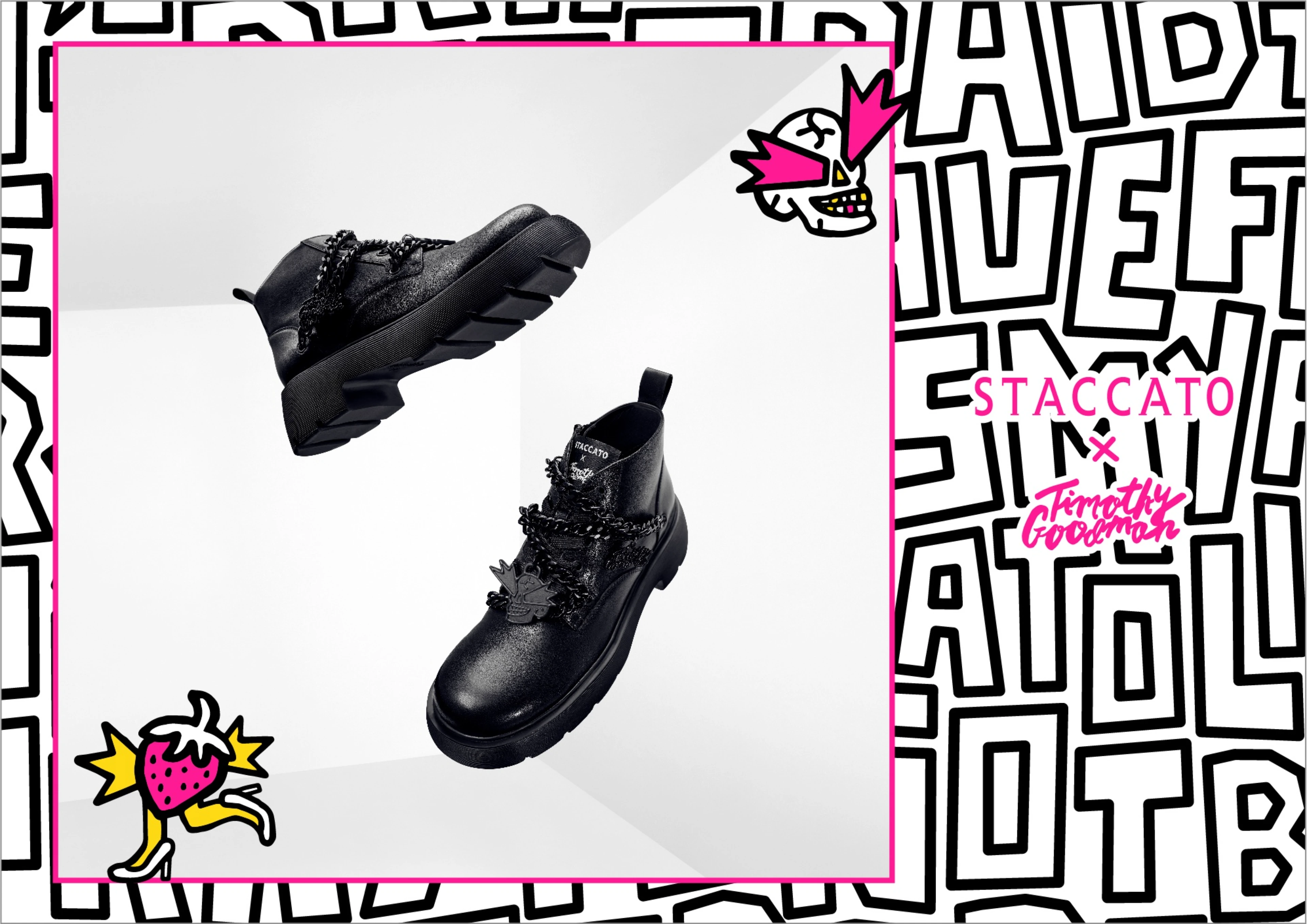 STACCATO X TIMOTHY GOODMAN CAPSULE COLLECTION CAMPAIGN